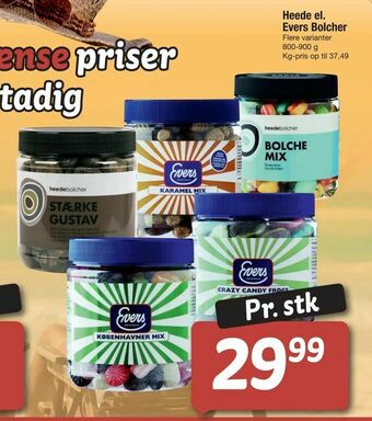 Fakta Tyskland Heede el. Evers Bolcher tilbud