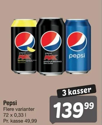 Fakta Tyskland Pepsi tilbud