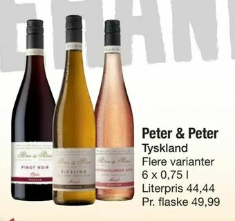 Fakta Tyskland Peter & Peter tilbud