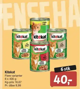 Fakta Tyskland Kitekat tilbud