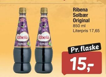 Fakta Tyskland Ribena Solbær Original tilbud