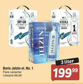 Fakta Tyskland Boris Jelzin el. No. 1 tilbud