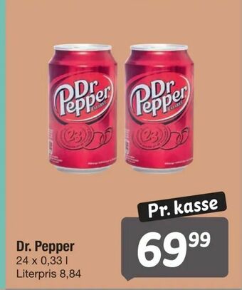 Fakta Tyskland Dr. Pepper tilbud
