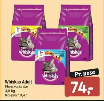 Fakta Tyskland Whiskas Adult tilbud