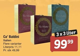 Fakta Tyskland Ca' Baldini tilbud