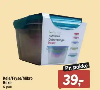 Køle/Fryse/Mikro Boxe