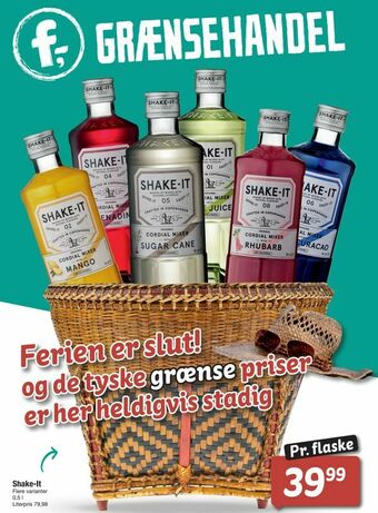 Fakta Tyskland Shake-It tilbud