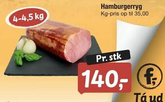 Fakta Tyskland Hamburgerryg tilbud