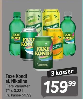 Fakta Tyskland Faxe Kondi el. Nikoline tilbud