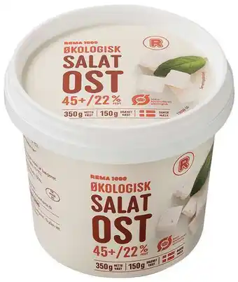 REMA 1000 Salatost tern 45+, 150 g tilbud