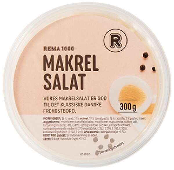 Rema 1000 Makrelsalat, 300 g tilbud