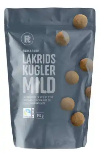 Lakridskugler, 140 g