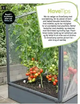 Bilka GrowCamp Basic Air tilbud