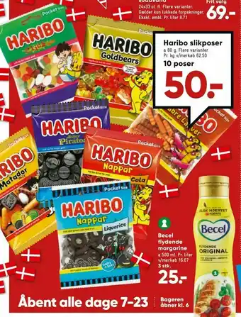 Bilka Haribo slikposer tilbud