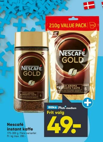 Bilka Nescafé instant kaffe tilbud