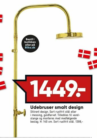 Bilka Udebruser smalt design tilbud