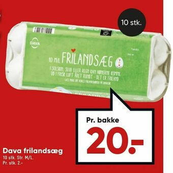 Bilka Dava frilandsæg tilbud