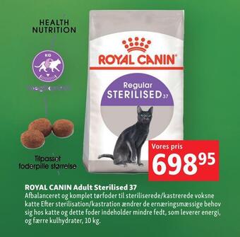 Royal canin adult sterilised 37