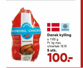 Bilka Dansk kylling tilbud