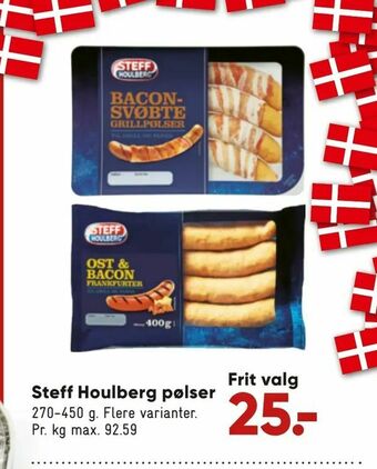Bilka Steff Houlberg pølser tilbud