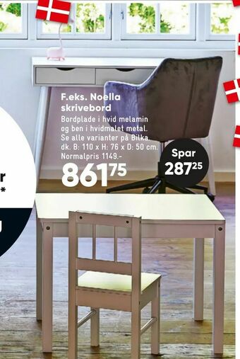 Noella skrivebord
