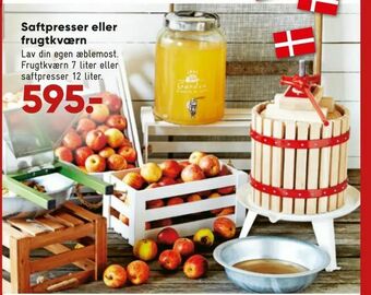 Saftpresser eller frugtkværn