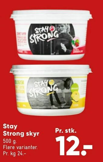 Bilka Stay Strong skyr tilbud