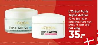 Bilka L'Oréal Paris Triple Active tilbud