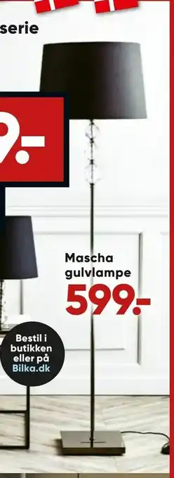 Bilka Mascha gulvlampe tilbud