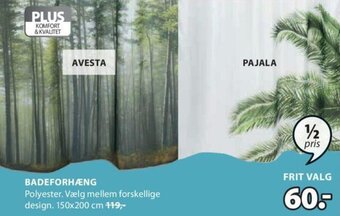 JYSK Badeforhæng 150x200 cm tilbud