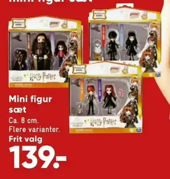 Bilka Mini figur sæt tilbud