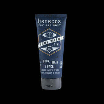 Benecos, for men only body wash 3in1,