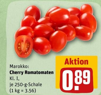 REWE DE Marokko: Cherry Romatomaten tilbud