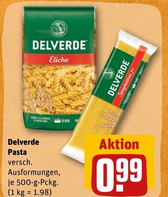 REWE DE Delverde Pasta tilbud