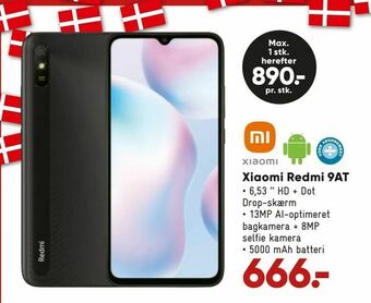 Bilka Xiaomi Redmi 9AT tilbud