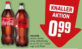 REWE DE Coca-Cola 1.5 L tilbud