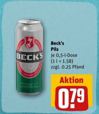 REWE DE Beck's Pils tilbud