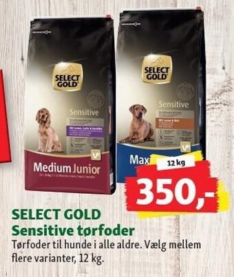 Maxi Zoo Select gold selsitive tørfoder tilbud