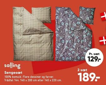 Bilka Sengesæt tilbud