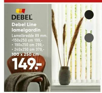 Bilka Debel Line lamelgardin tilbud