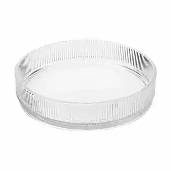 Imerco Stelton pilastro serveringsskål - h 5 x b 23 cm - glas - klar tilbud