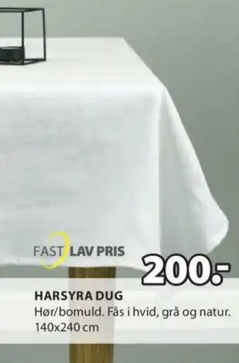 Harsyra Dug 140x240 cm