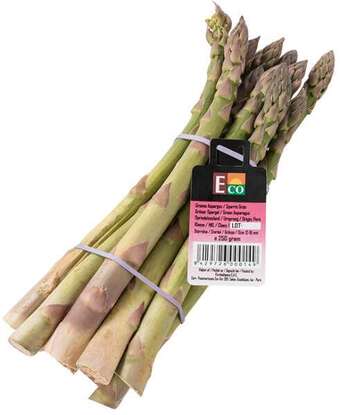 Rema 1000 Grønne asparges, 250 g tilbud