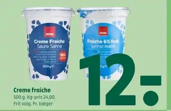 Coop 365 Creme fraiche 500 g tilbud