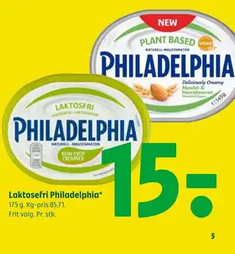 Coop 365 Laktosefri Philadelphia tilbud