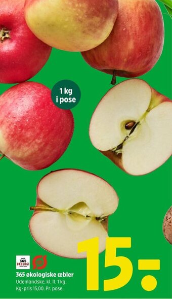 Coop 365 365 økologiske æbler tilbud
