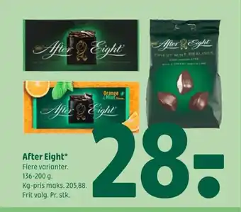 Coop 365 After Eight tilbud