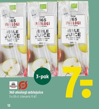Coop 365 365 økologi æblejuice tilbud
