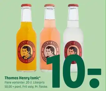 Thomas Henry tonic