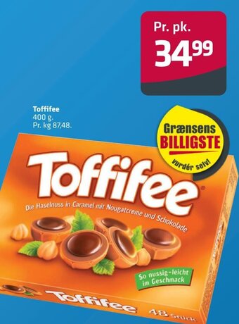 Fleggaard Toffifee 400 g. tilbud